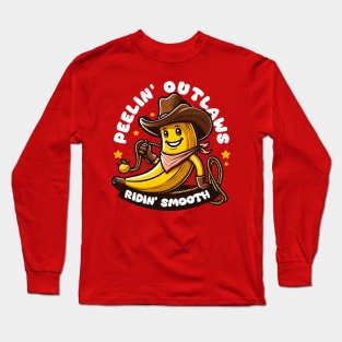 cowboy banana Long Sleeve T-Shirt